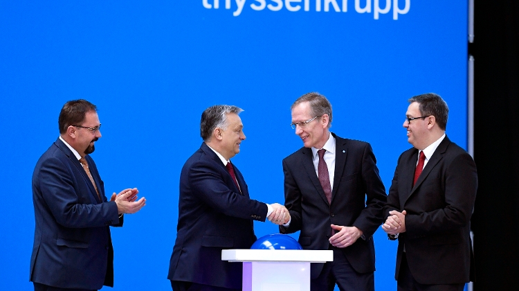 Thyssenkrupp Components Technology Inaugurates 106.7 Million Euros Plant In Hungary