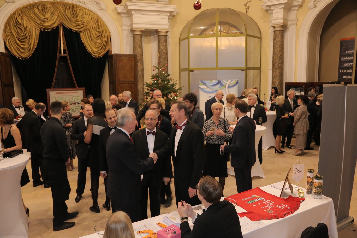 See What Happened @ German Business Club's Christmas Ball In Budapest
