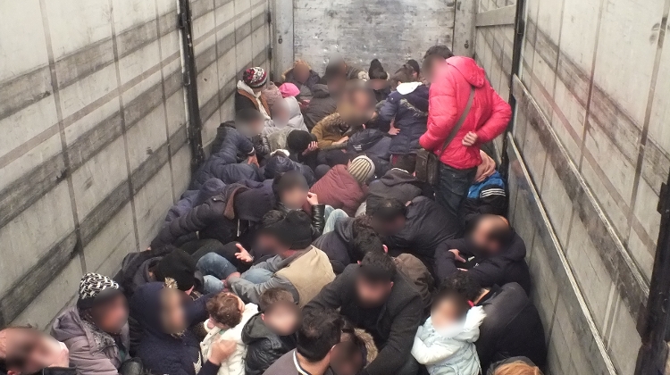 Video: 79 Illegal Immigrants Found In Serbian Truck At Border