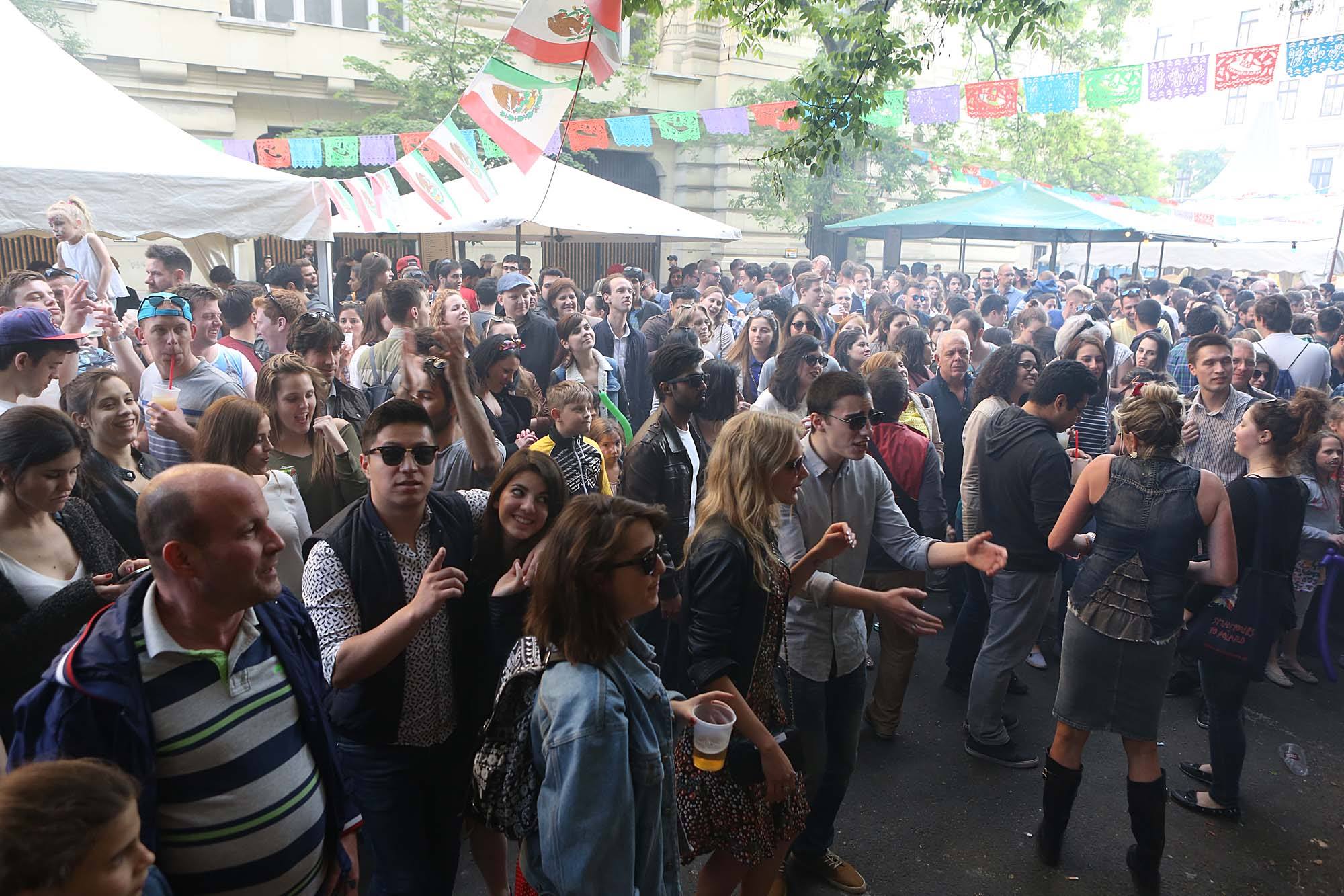 'Cinco De Mayo' Street Party In Budapest, 5 May