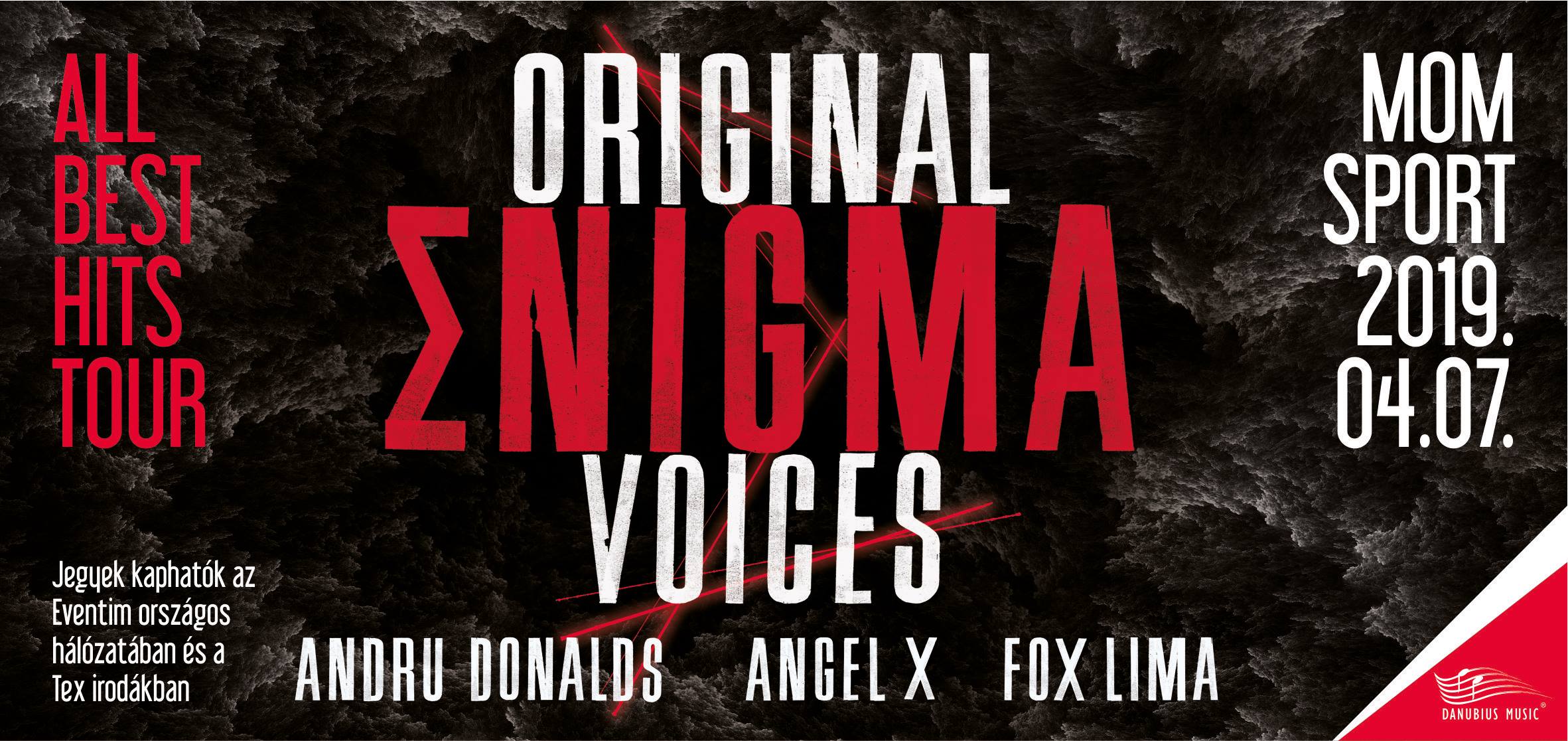 Original Enigma Voices To Come To Budapest, 7 April