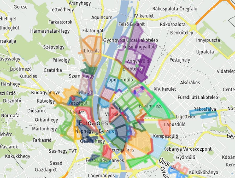 New Parking Zones In Budapest