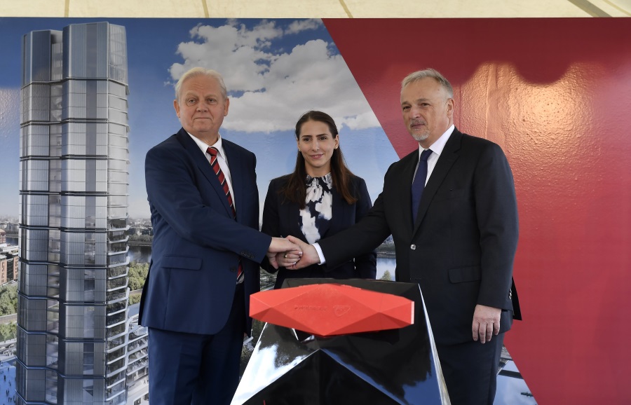 MOL Lays Cornerstone For New HQ In Budapest
