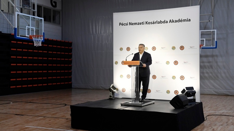 PM Inaugurates National Basketball Academy In Southern Hungary