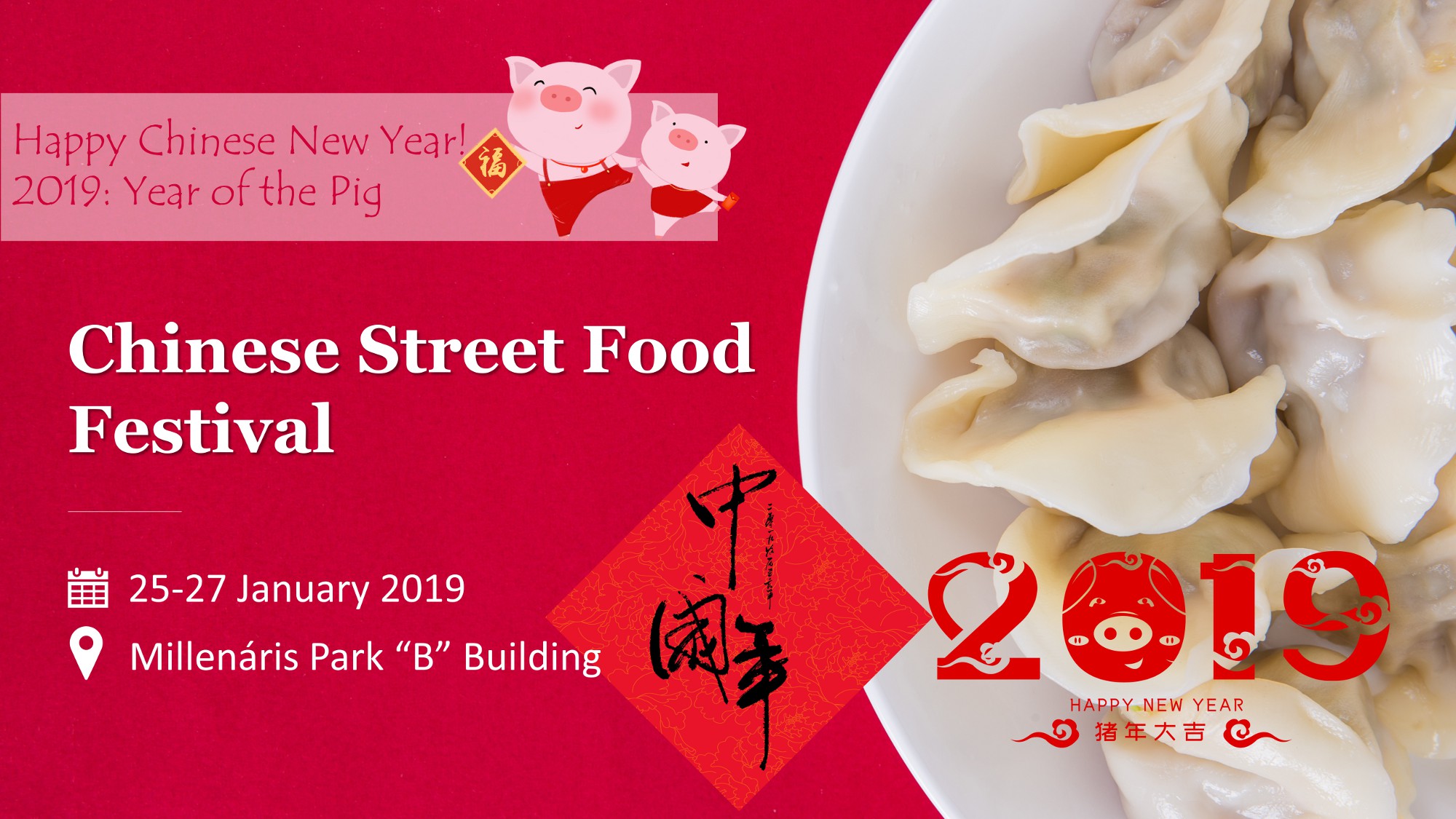 2019 Chinese New Year Celebration, Millenáris Budapest, 25 – 27 January - XpatLoop.com2000 x 1125