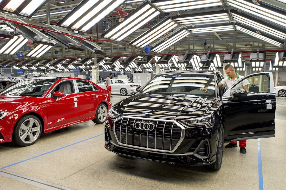 Audi Restarts Vehicle Production At Hungary Base