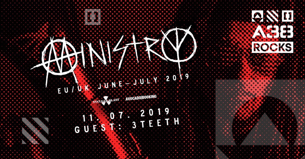 Ministry & 3Teeth Concert, A38, 11 July