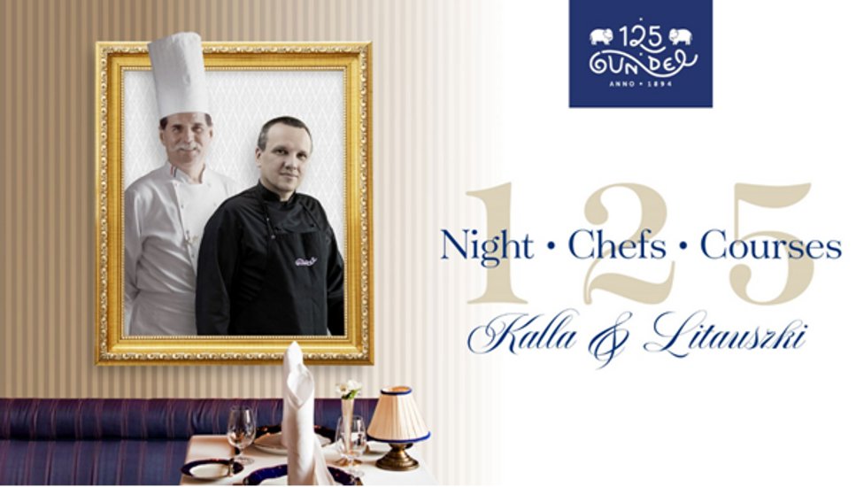 125 Year Old Gundel Restaurant In Budapest Introduces: 1 Night, 2 Chefs, 5 Courses