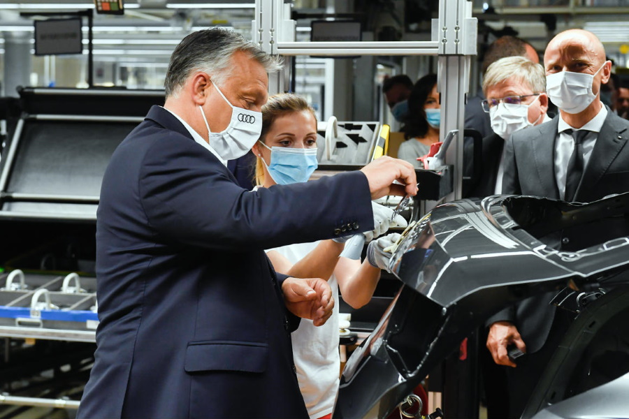 PM Orbán Pledges Support To Audi