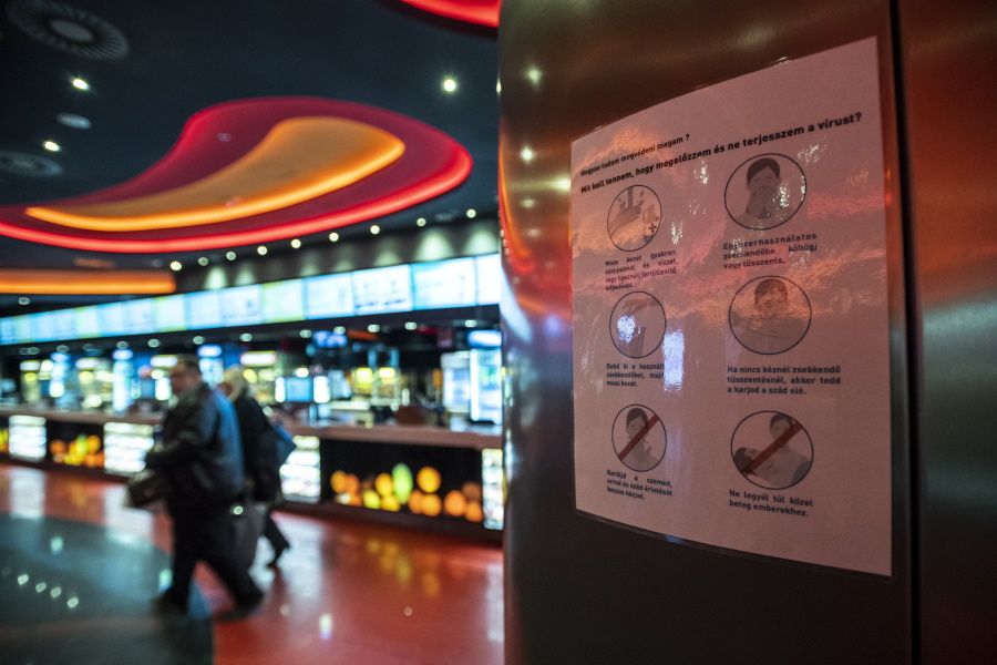 Coronavirus: Theatres, Museums, Libraries & Some Cinemas To Be Closed In Budapest