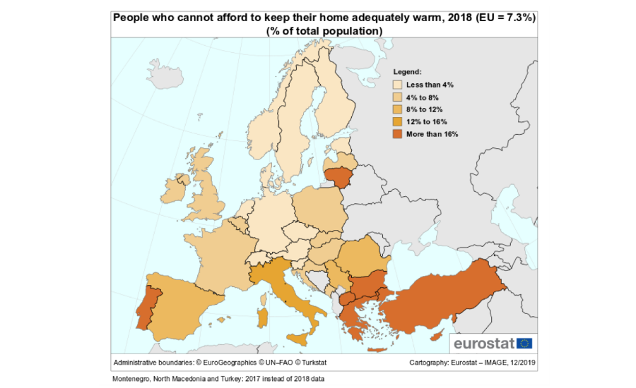 6.1% Of Hungarians Canʼt Afford Heating Their Home