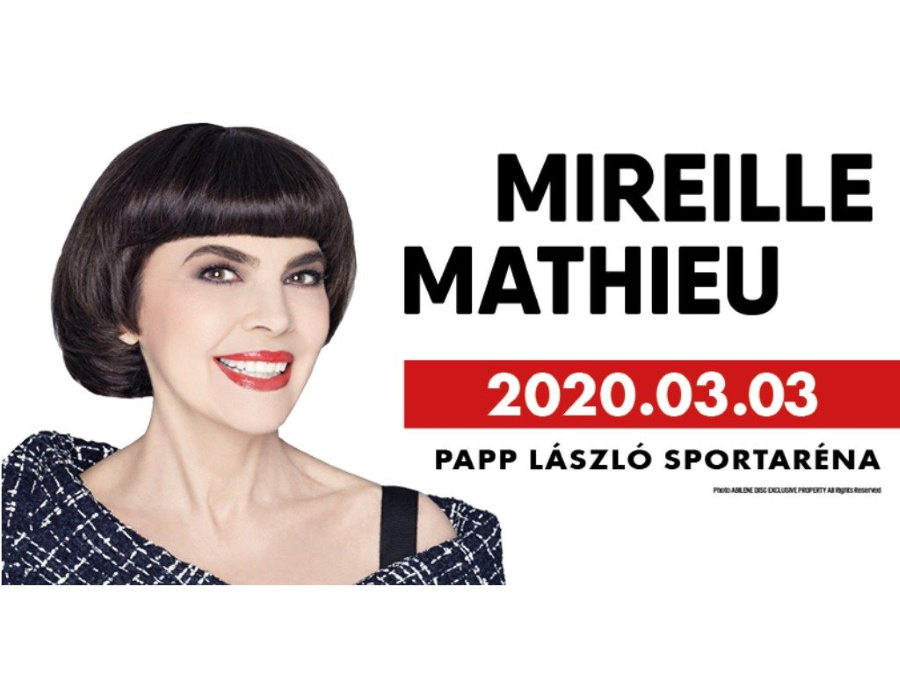 Mireille Mathieu Concert @ Budapest Arena, 3 March
