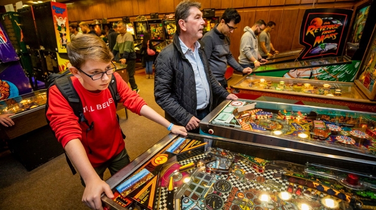 Enjoy Children's Day at Budapest's Pinball Museum: 1 Child Enters for Free for Every Adult Visitor