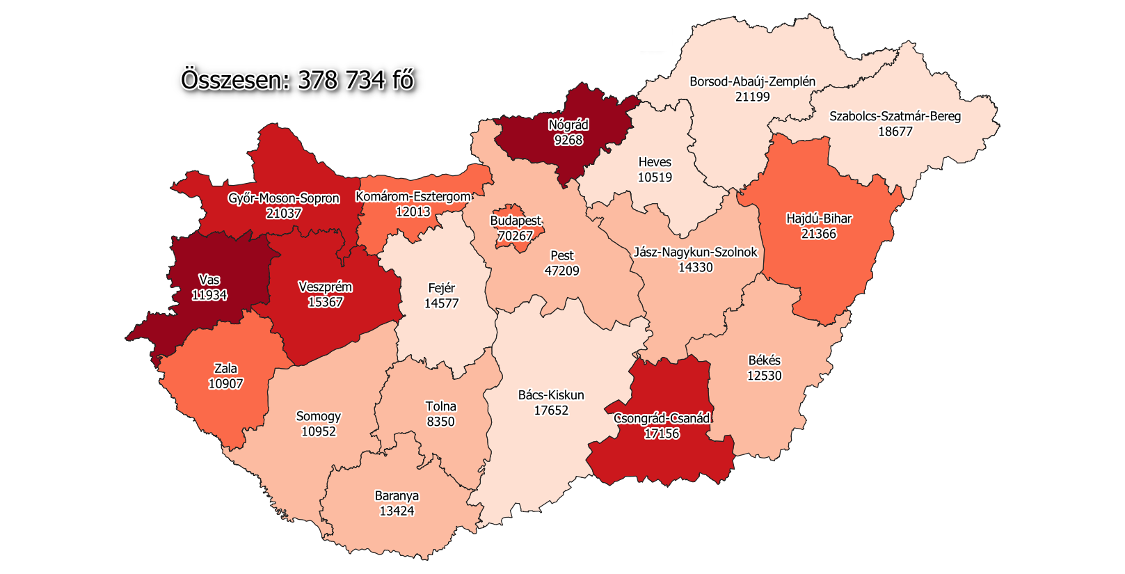 Covid Update: 82,203 Active Cases, 94 New Deaths In Hungary
