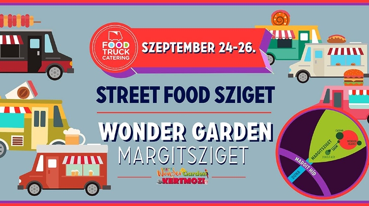 Street Food Weekend, Margitsziget Budapest, 24 - 26 September