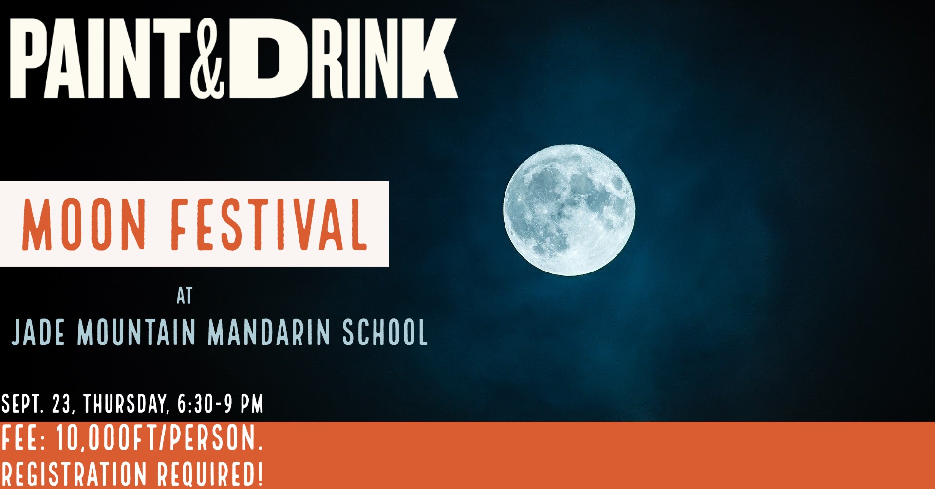 'Moon Festival'- Paint and Drink in Budapest, 23 September