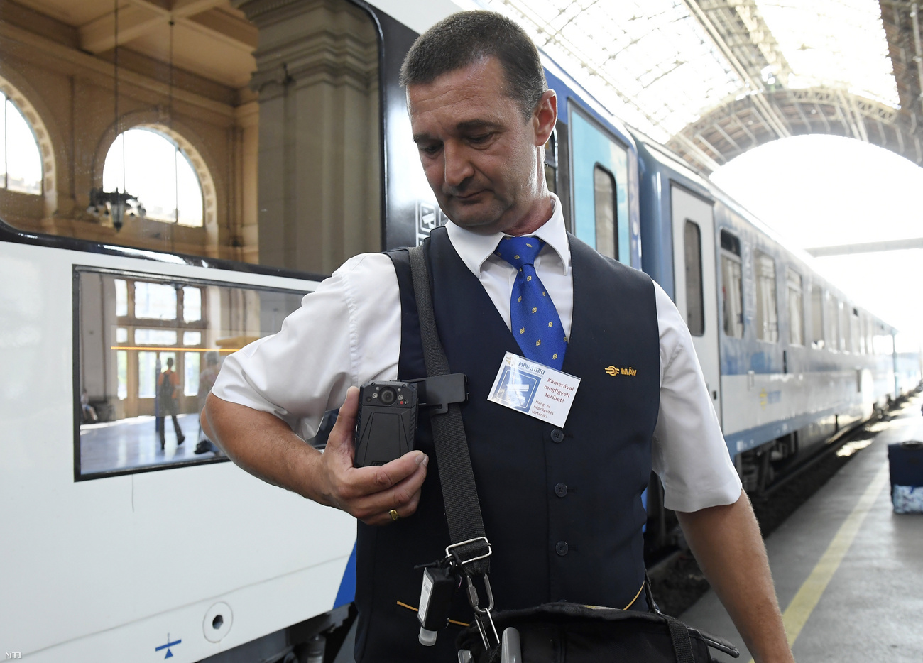 Hungarian Railway Company Issues Bodycams To Conductors