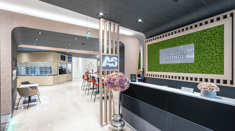 Refurbished SkyCourt Lounge Opens at Budapest Airport