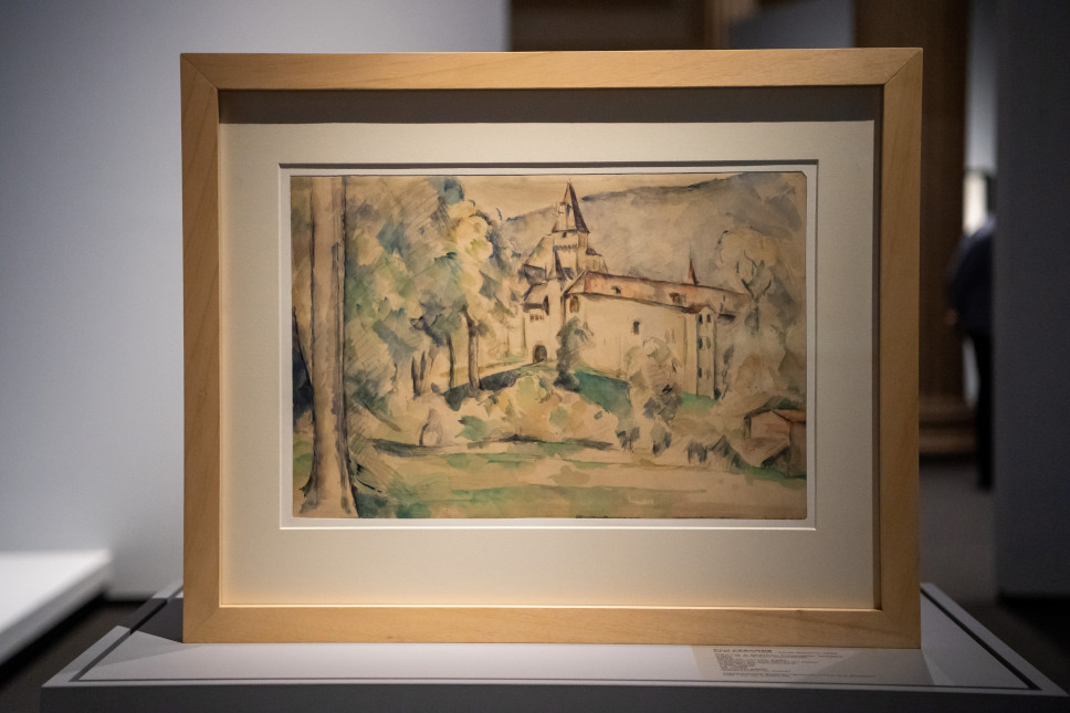 Museum of Fine Arts Budapest Buys Cezanne Watercolour