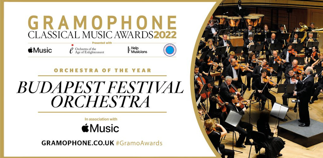Budapest Festival Orchestra Wins Gramophone's Orchestra of the Year Award