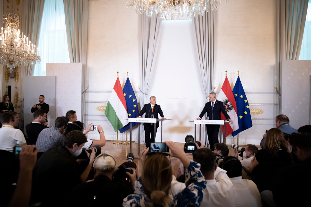 Austrian Chancellor Says Hungary is Key Geostrategic Partner