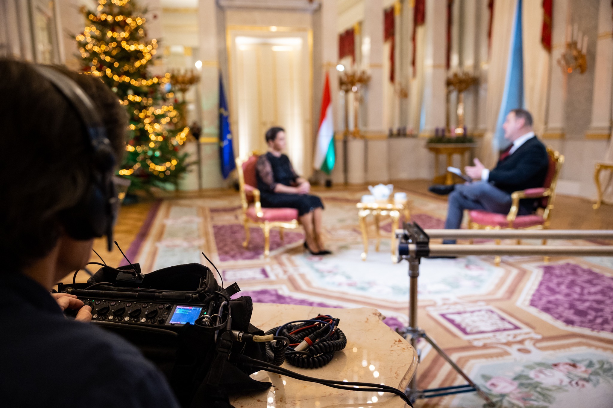 Christmas Interview with President Novák