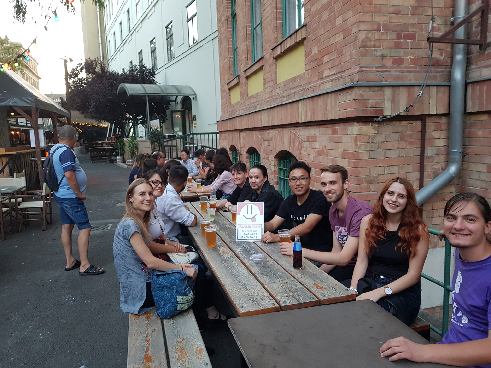 BlaBla Language Exchange, Treffort Budapest, 18 August