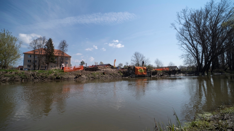 Cornerstone Laid of New Bridge on River Ipoly Linking Hungary & Slovakia