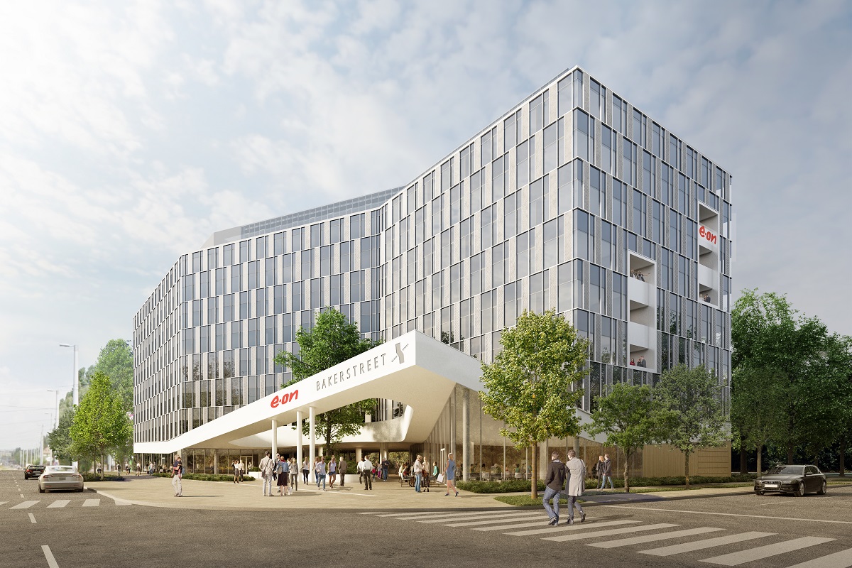 First Exclusive Office Tenant at BakerStreet in Budapest is E.ON