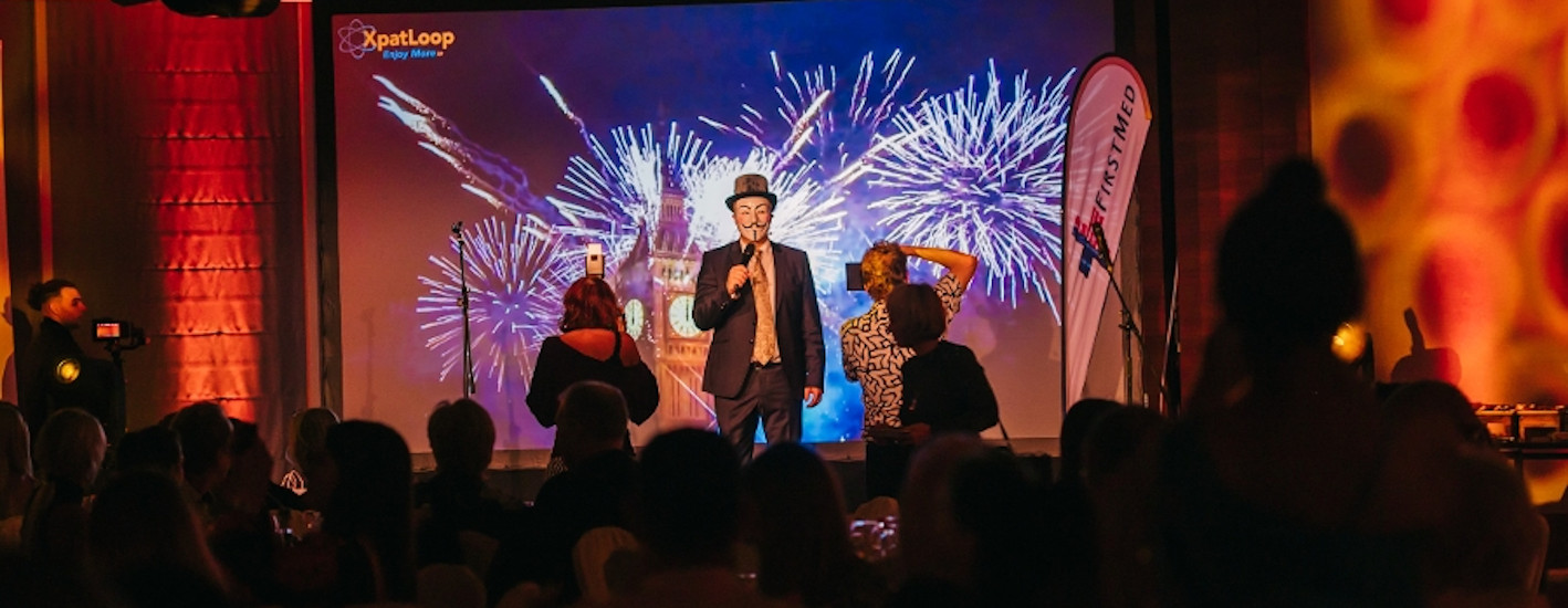 See What Happened: Xpat Charity Party '22 - Bonfire Night Blast @ Budapest Marriott