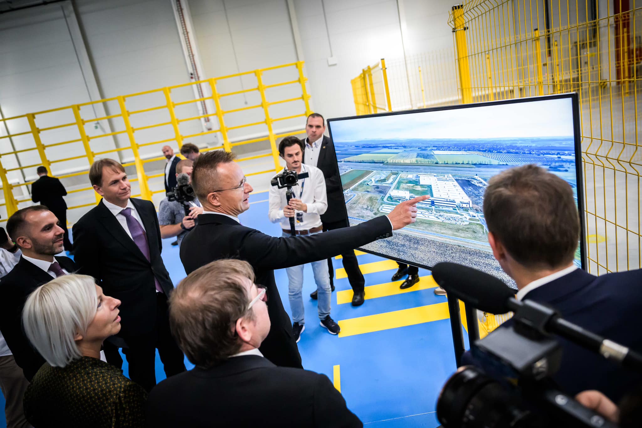 First Phase of New 52 Billion Forint Automotive Industry Plant  Inaugurated in North-Eastern Hungary