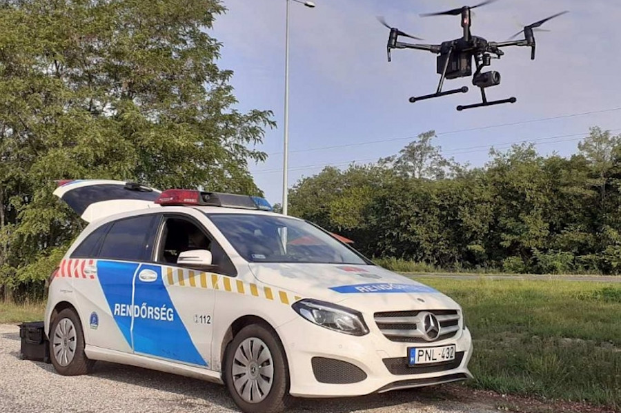 Police Increasingly Using Drones in Hungary Against Traffic Regulations Violators