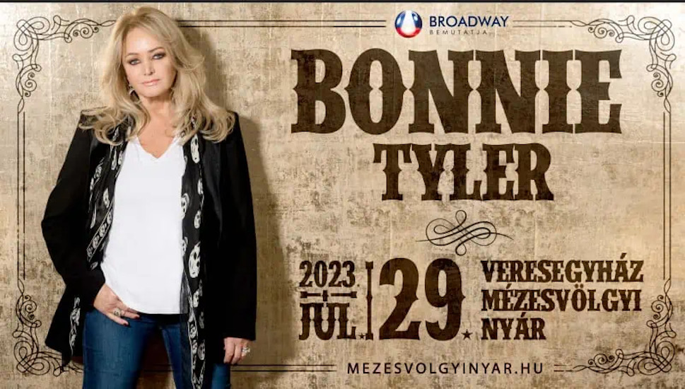 Bonnie Tyler Concert, Veresegyház, Hungary, 29 July