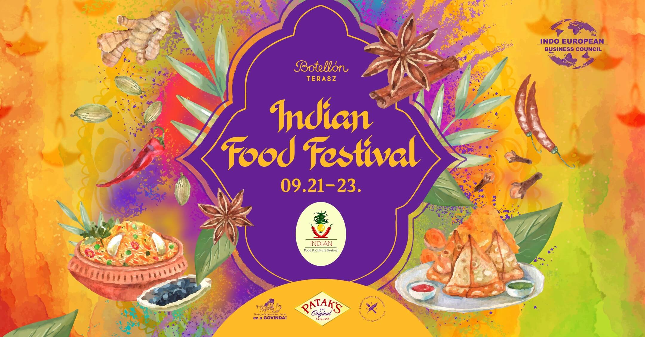 Indian Food Festival, Botellón Terrace, 21 - 23 September