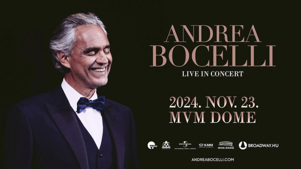 Andrea Bocelli, MVM Dome Budapest, 23 November