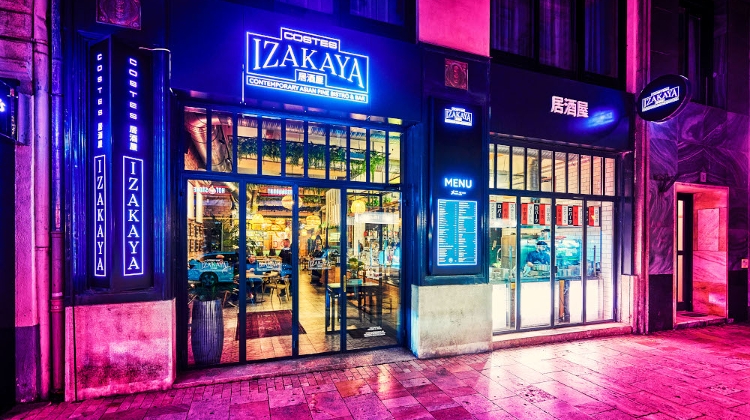 Costes Izakaya, the Contemporary Asian Fine Bistro & Bar in Budapest