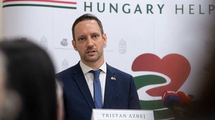 Humanitarian Support to Gaza Refugees Provided by Hungary