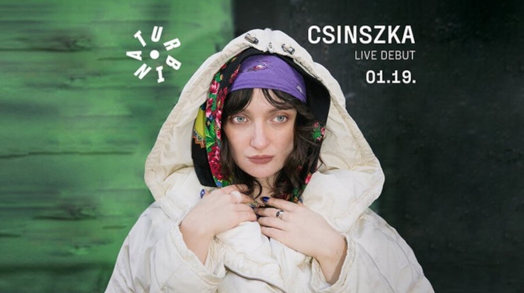 Csinszka Live Debut Concert & Exhibition Opening, Turbina Concert Hall Budapest, 19 January