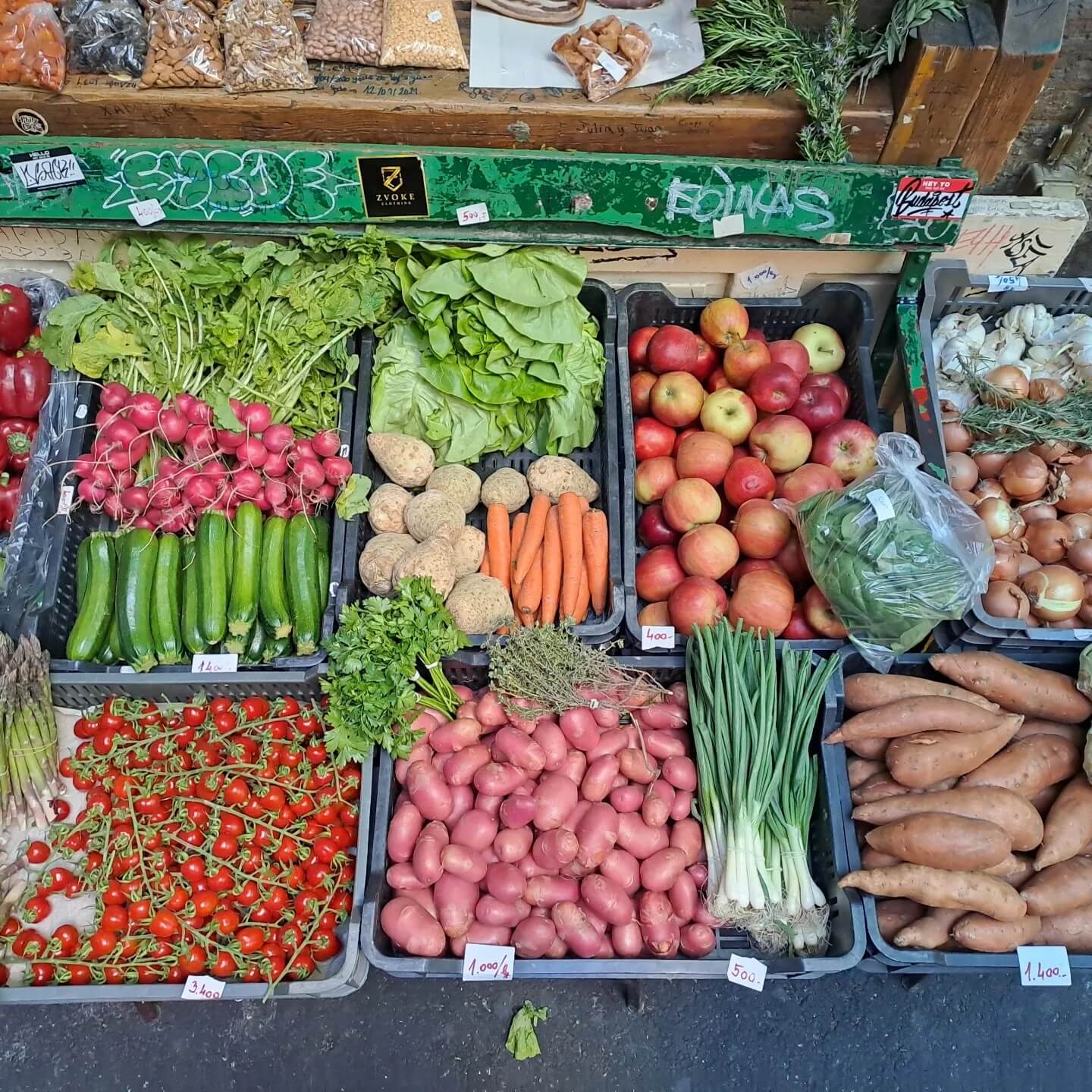 Farmers' Market, Szimpla Kert Budapest, 5 May