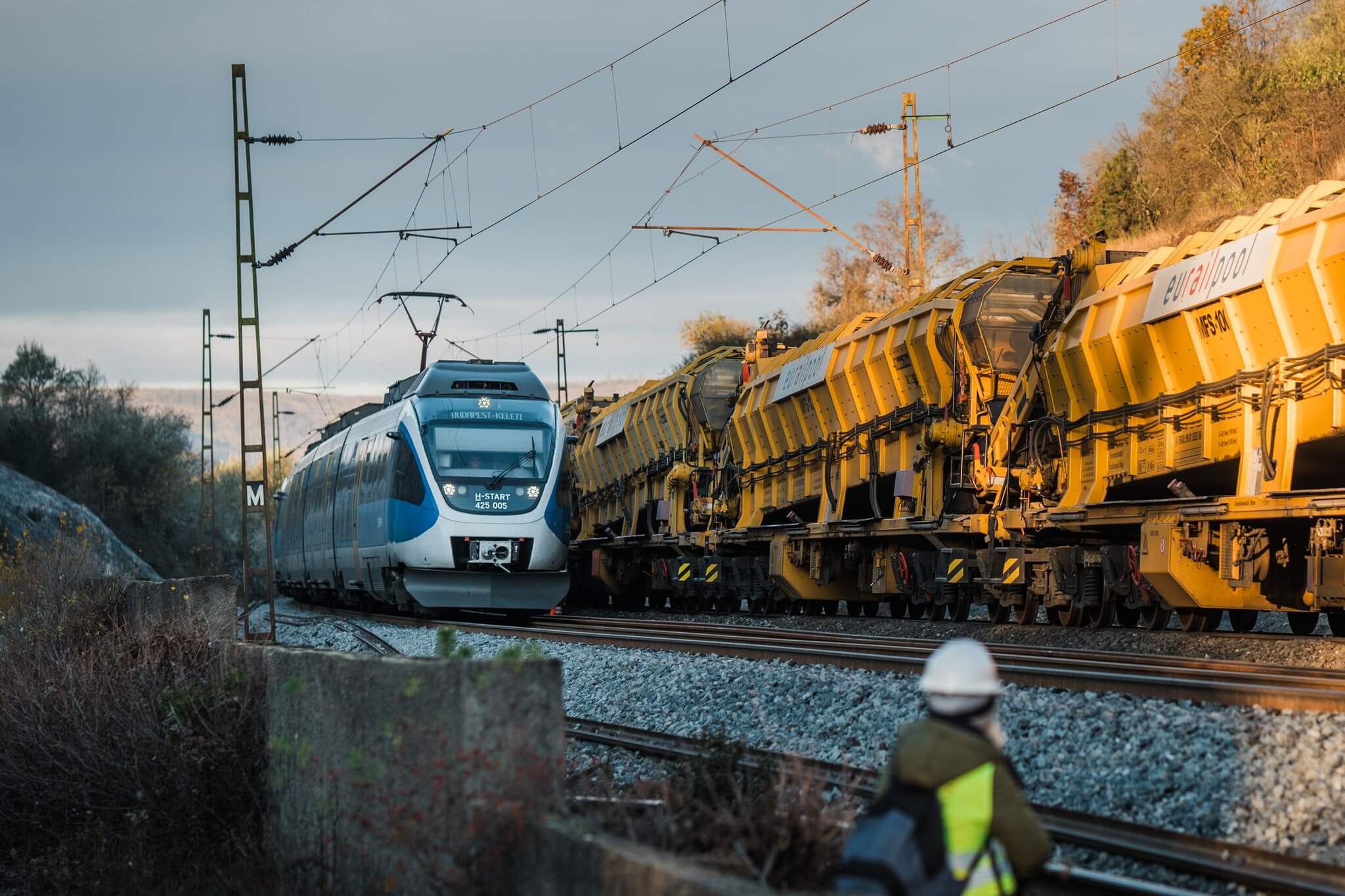 Hungary Ranks Fifth in EU For Rail Coverage