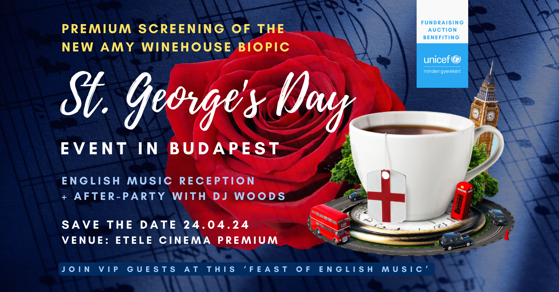 St. George's Day Event, ETELE Cinema Premium Budapest, 24 April