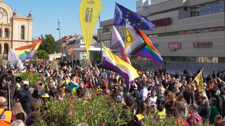 Banned Pécs Pride Held in Hungary Banned Pécs Pride Held in Hungary