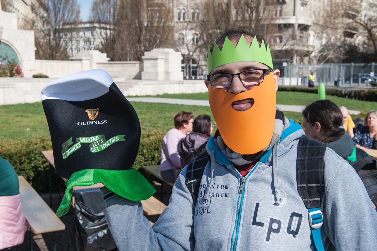 St Paddy's Parade In Budapest, 17 March