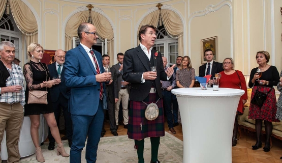 Pre Whisky Show Reception At British Ambassador’s Residence In Budapest
