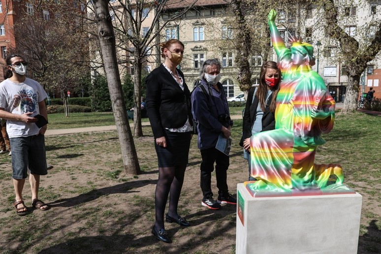 Péter Szalay, Artist & Creator of 'Black Lives Matter' Sculpture in Budapest