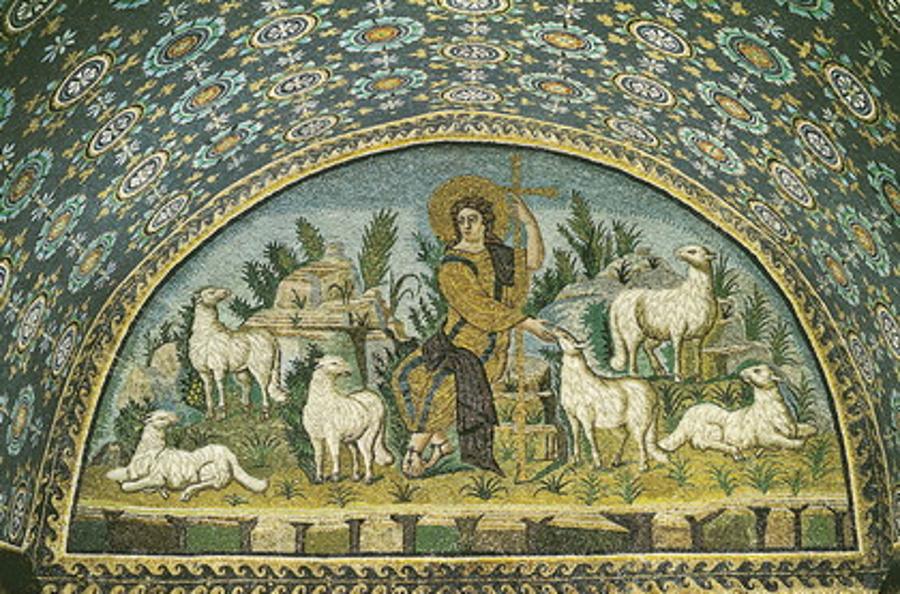 Ravenna Mosaics In Dóm Museum At Pécs