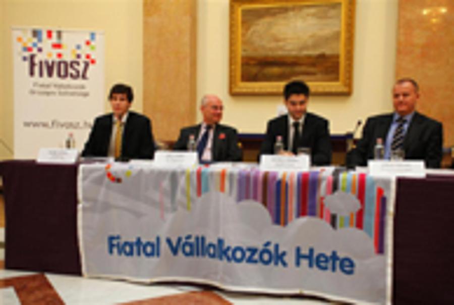 Press Conference For The Third Young Entrepreneurship Week In Hungary