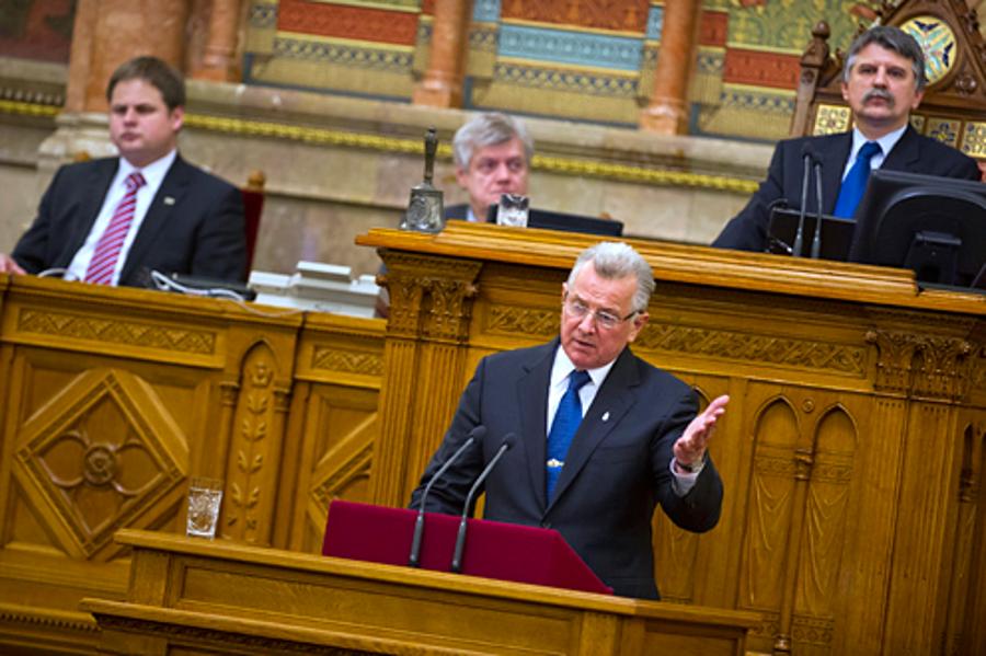 Hungary's President Pál Schmitt Announces His Resignation
