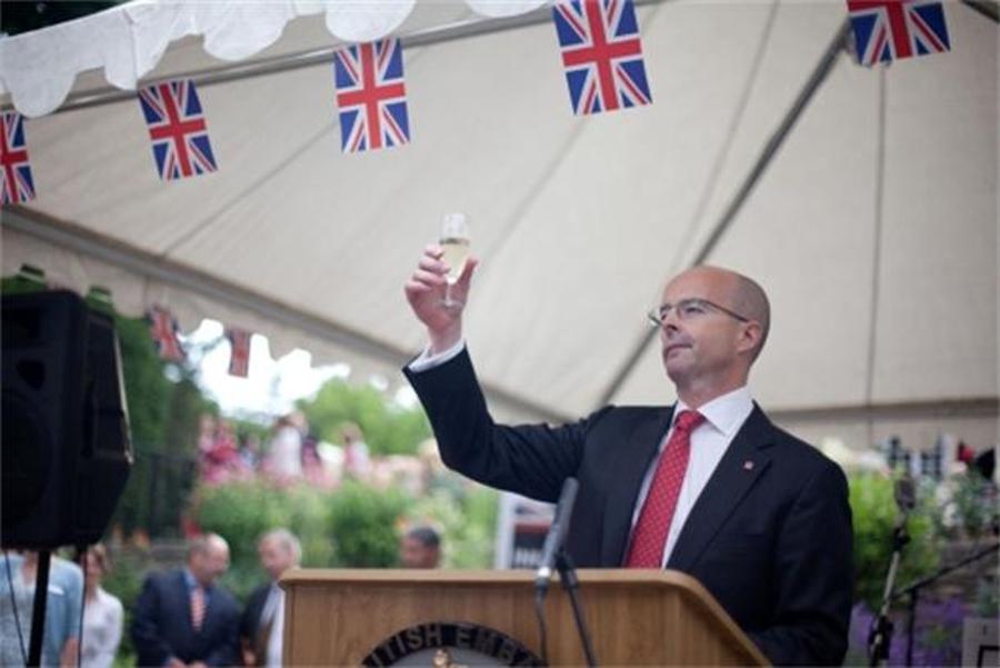 'Queen’s Birthday Party', By Jonathan Knott, British Ambassador To Hungary
