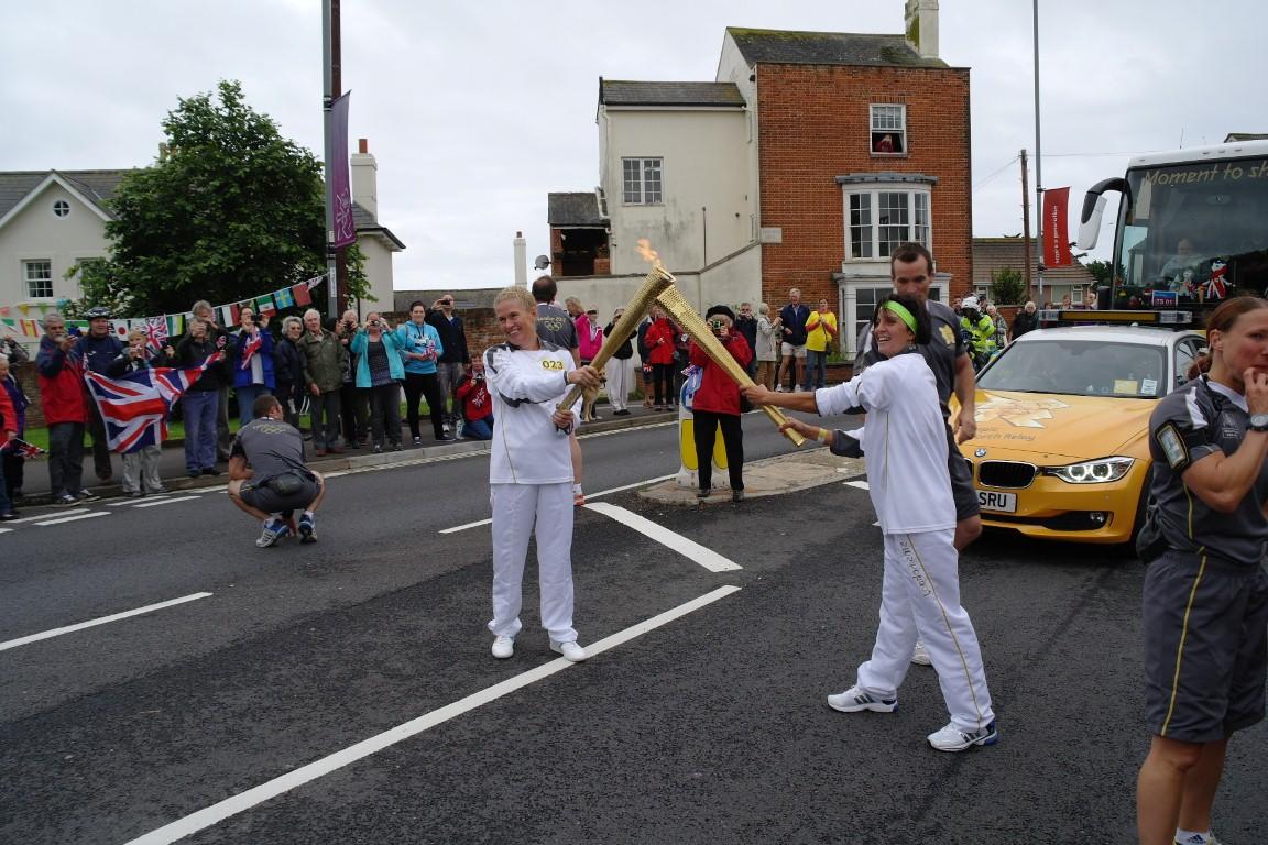 British Embassy: Guest Blog By Olympic Torch Bearer Andrea Snow